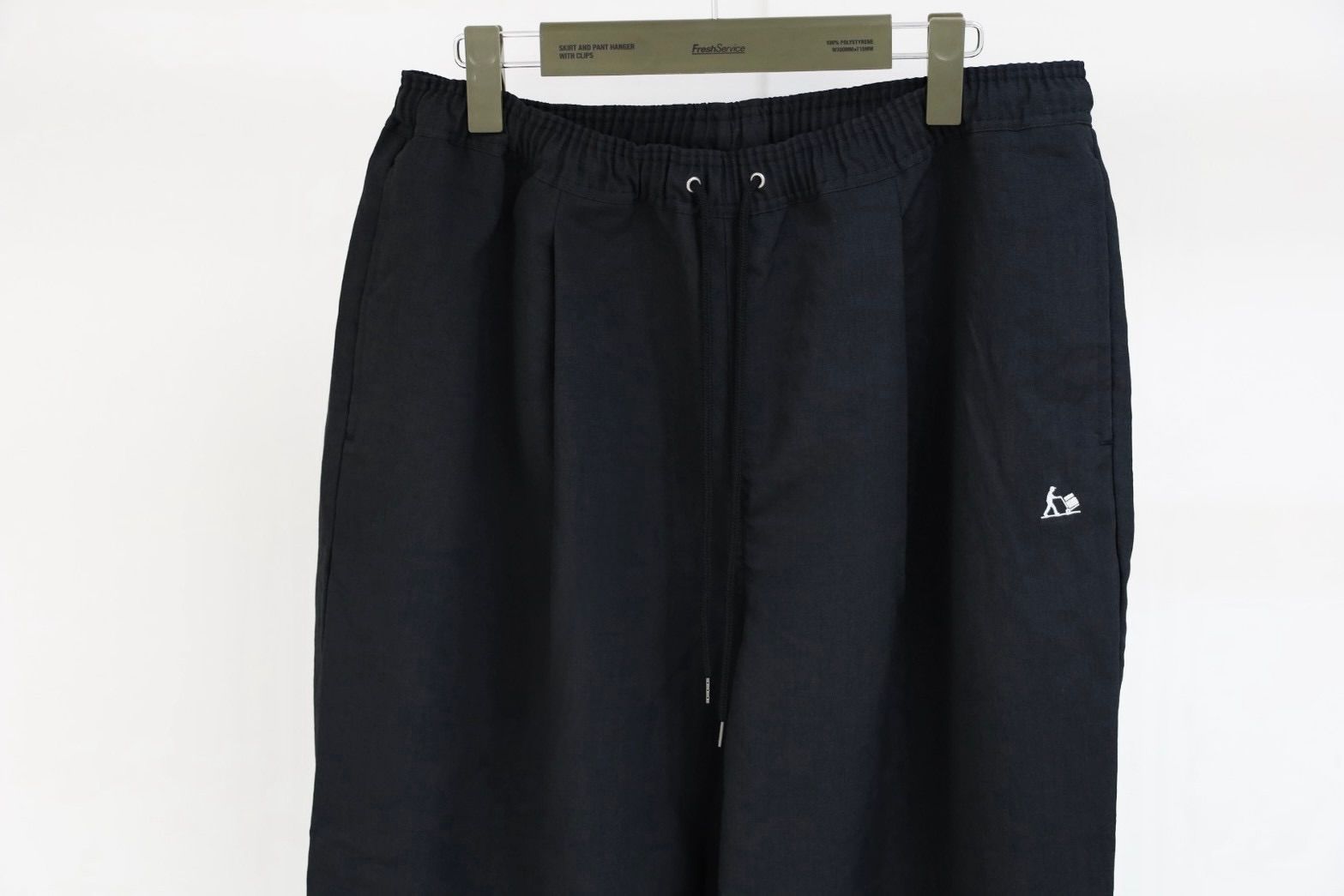 フレッシュサービス 26AW DRY WASHER POPLIN EASY PANTS(FSC263-40064)BLACK☆8月1日(土)発売！