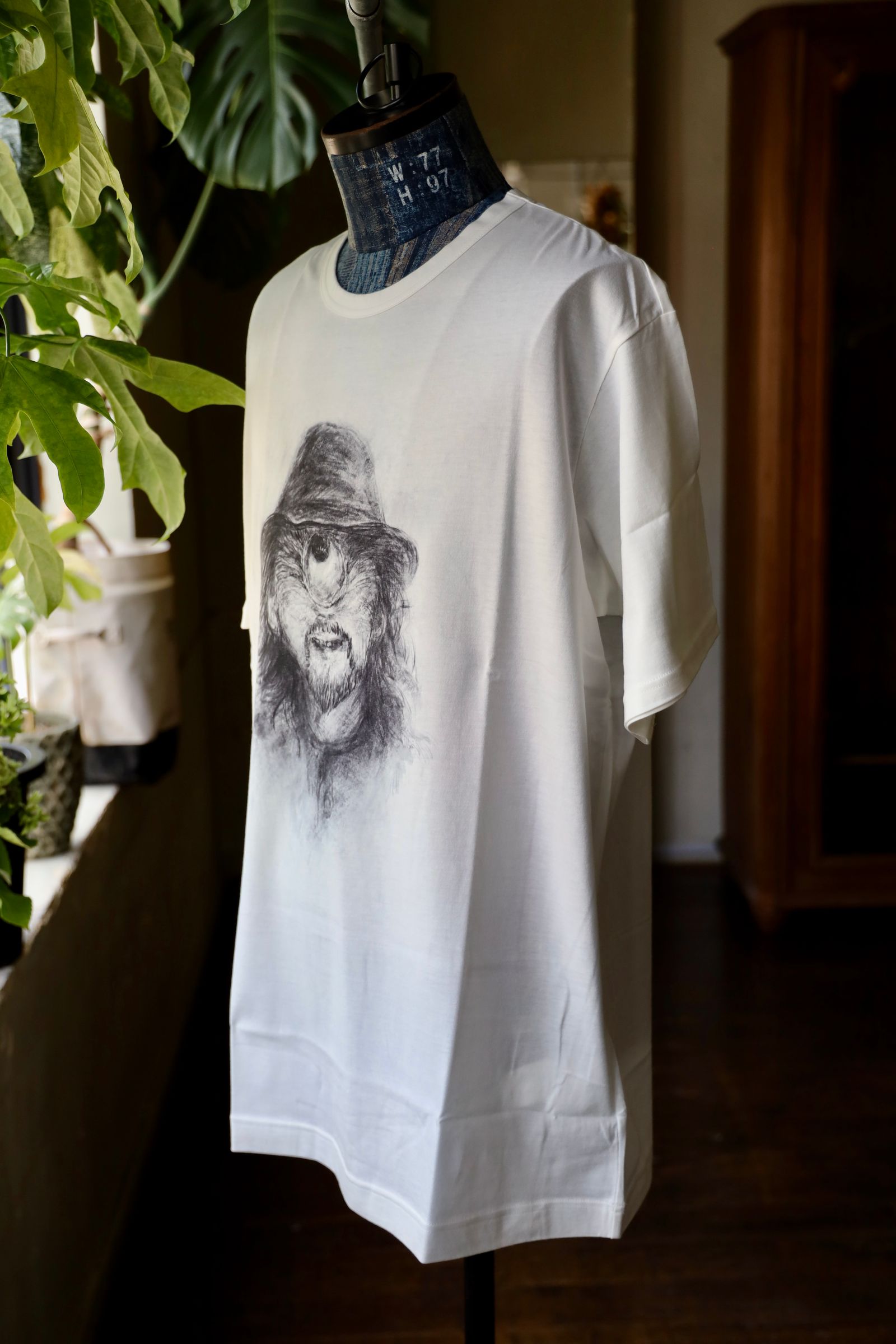 Yohji Yamamoto 25AW 定番半袖天竺TシャツA (HL-T93-992)WHITE