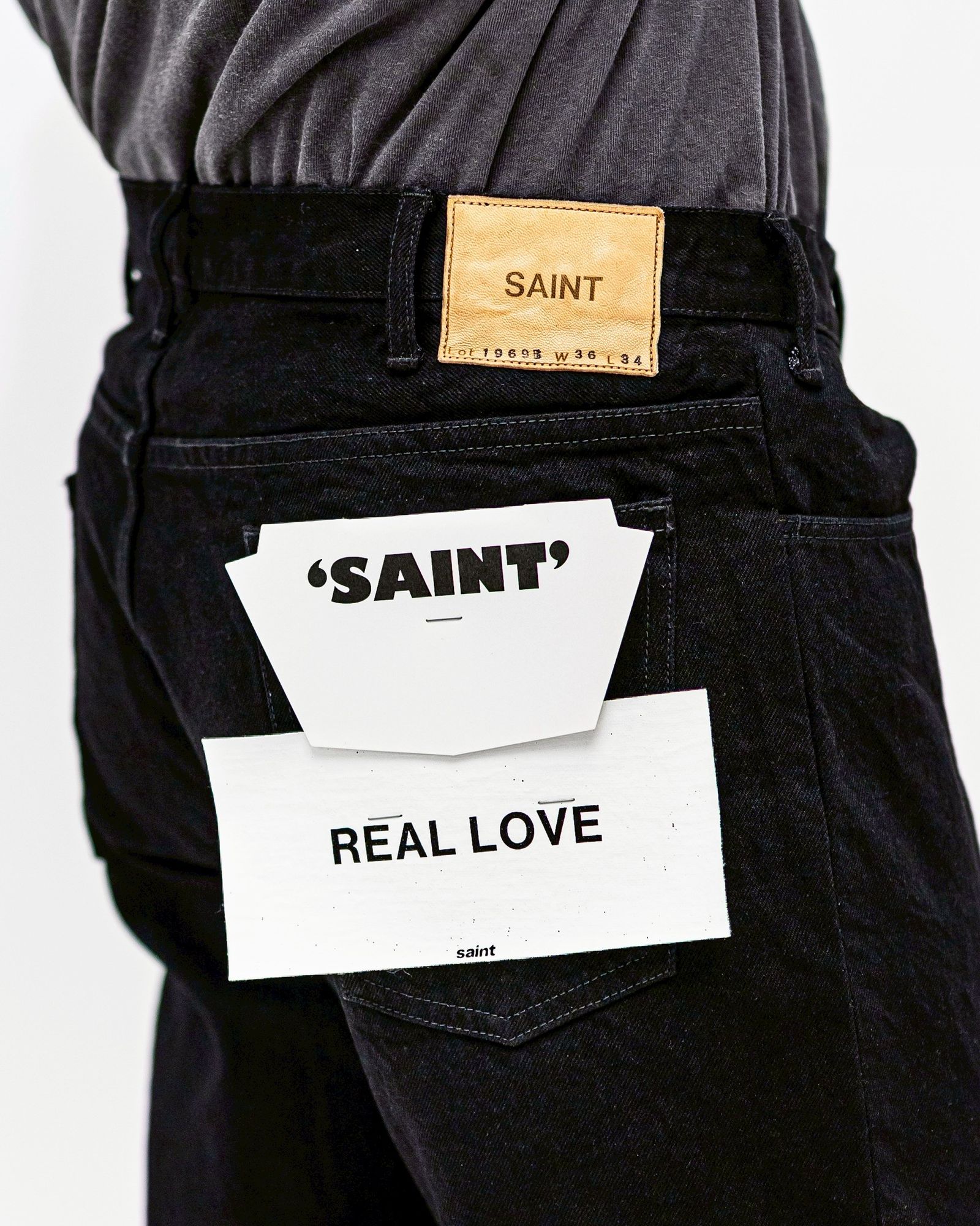 セントマイケル 26SS BLACK DENIM PANTS/FLARE (SM-MK8-0000-078)