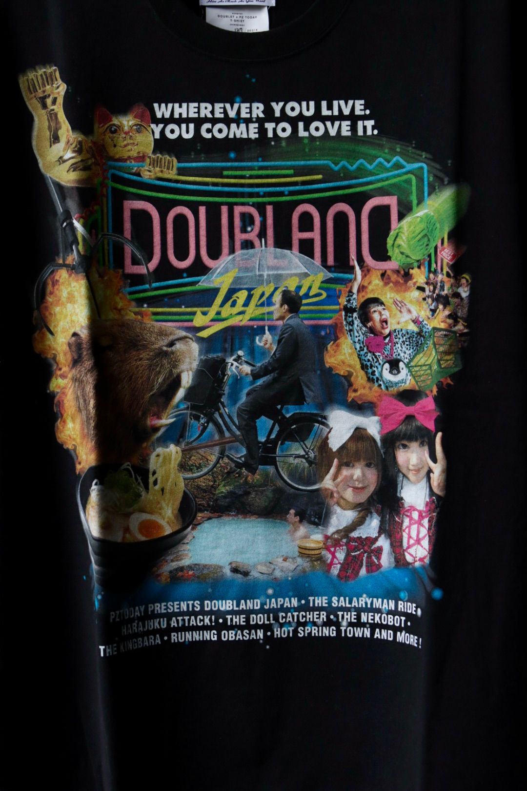 doublet - ダブレットDOUBLET × PZ TODAY T-SHIRT (23AW35CS297)JAPAN