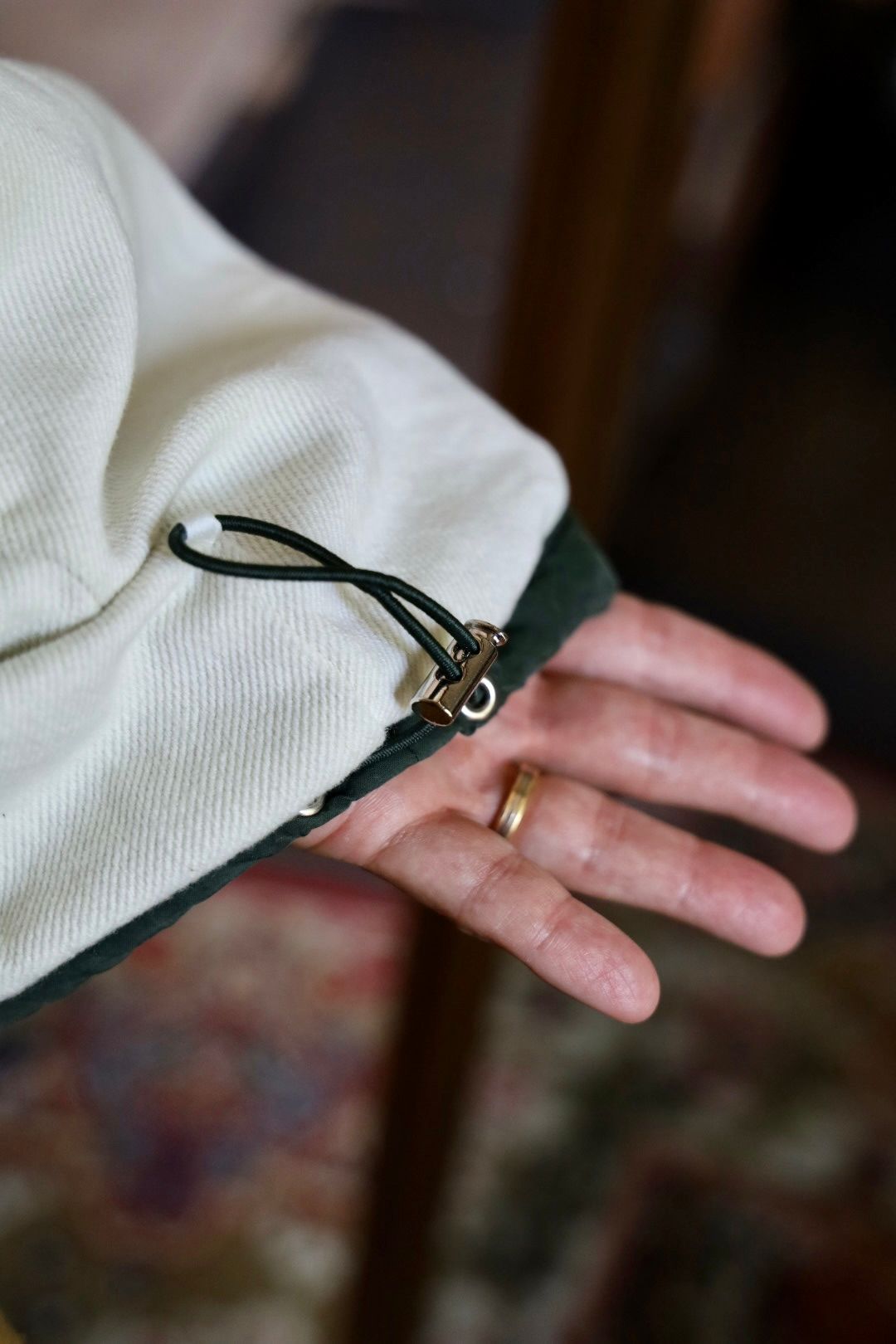 A.PRESSE 2026 STYLE2 Vintage Washed Silk Taffeta Coach Jacketスタイル