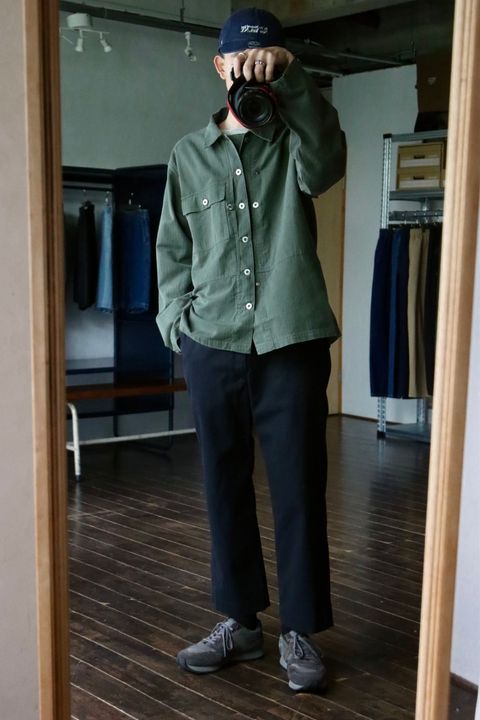 A.PRESSE アプレッセ 2023 Style2 M-44 HBT Jacketスタイル