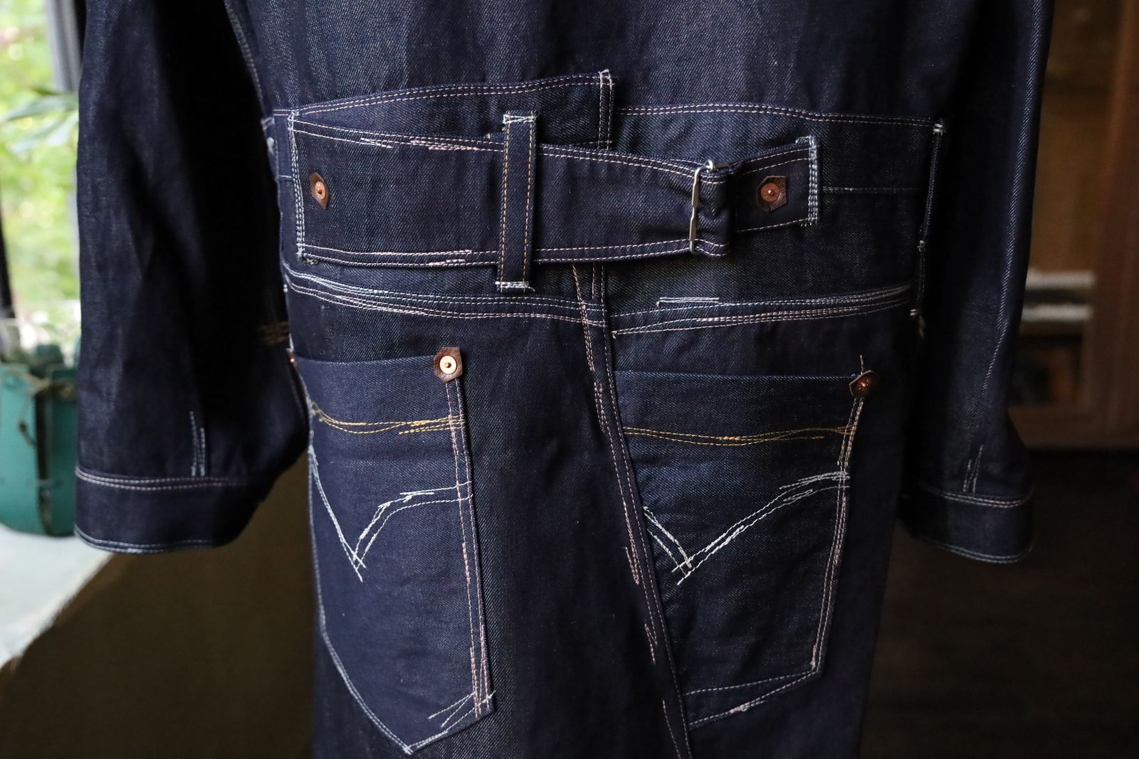 ジュンヤワタナベマン 24AW Levi’s Wネームオーバーオールジャケット(WN-C203-051)INDIGO