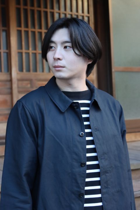 Ets.MATERIAUX 22SS French coveralls"BLUE"style