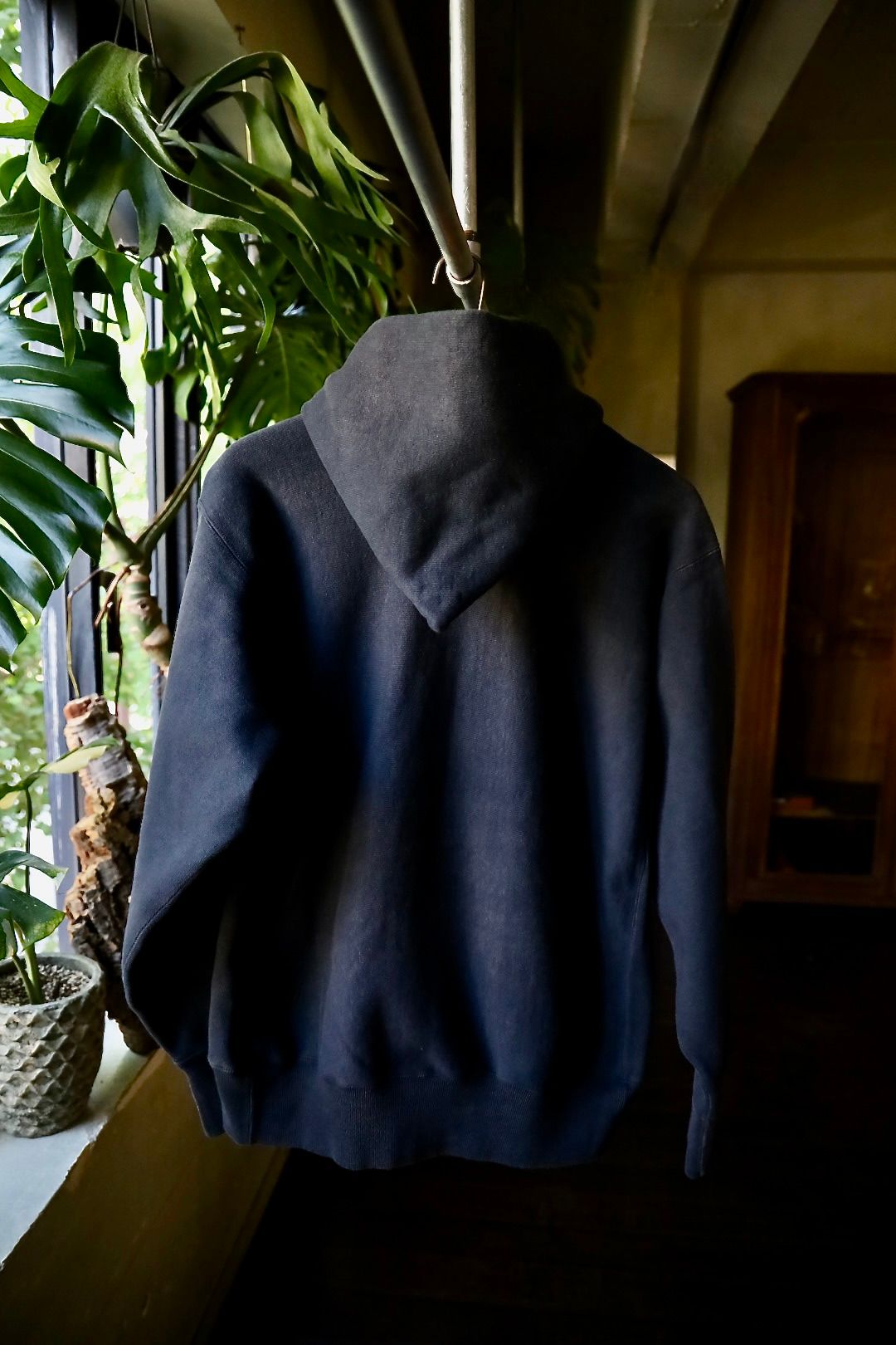 A.PRESSE - アプレッセ Vintage Half Zip Sweat Hoodie (24AAP A.PRESSE - アプレッセ Vintage Half Zip Sweat Hoodie (24AAP