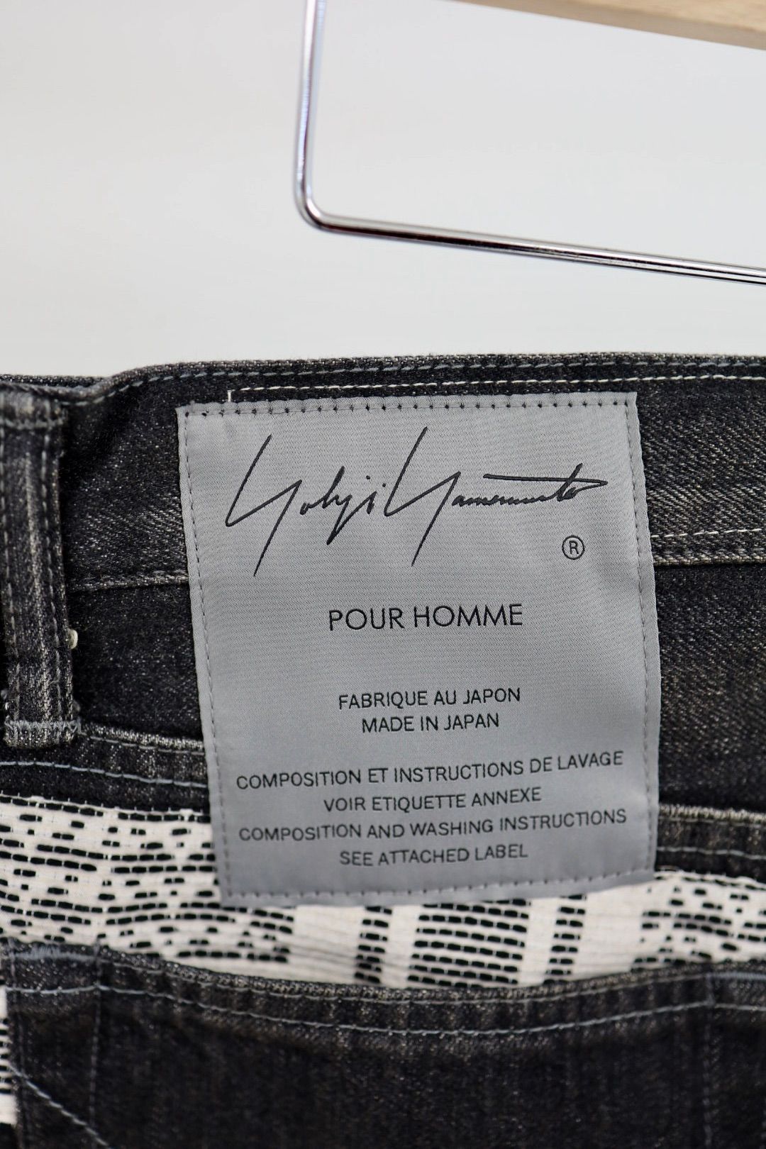 Yohji Yamamoto × NEIGHBORHOOD セルヴィッジデニムパンツ(HK-P94-065-1S26)BLACK☆12月5日(金)発売！