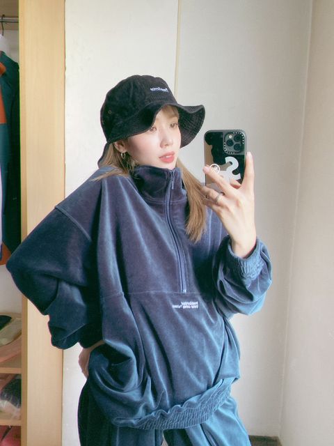 FreshService 新作VELOUR JERSEY PULLOVER セットアップstyle.2023.9.24