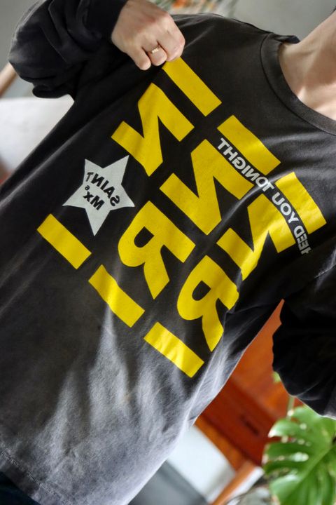 ©SAINT M×××××× LS TEE INRI"BLACK"style.