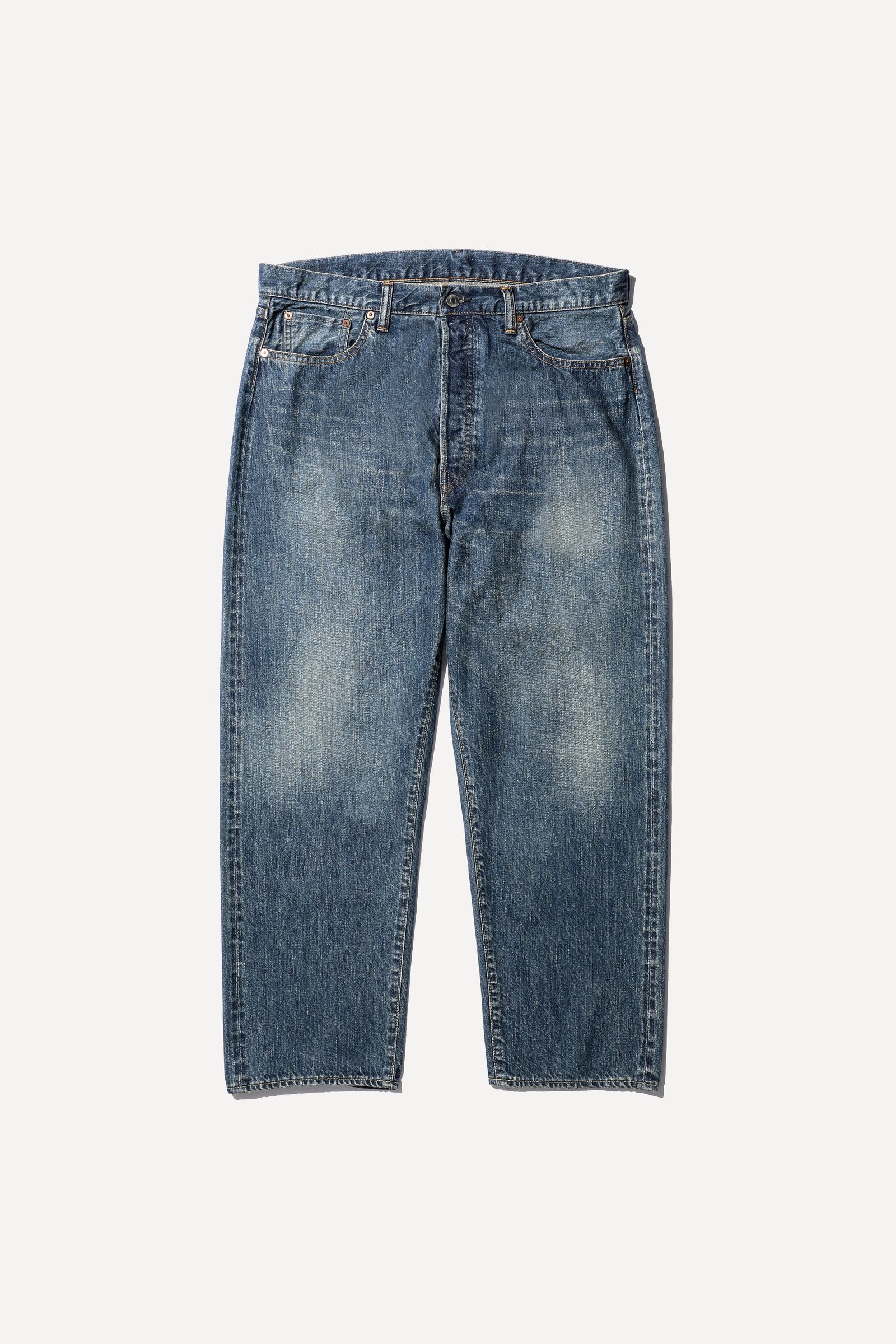アプレッセ Washed Denim Wide Pants(AP-4002)INDIGO