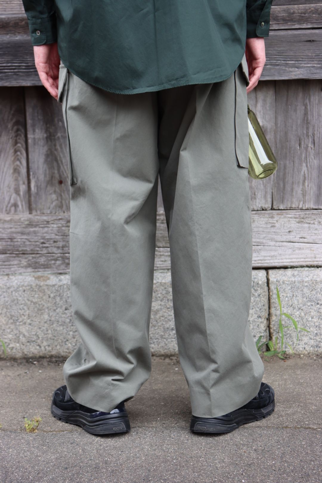 Graphpaper Broad L/S Oversized Regular Collar Shirt style.2022.7.24