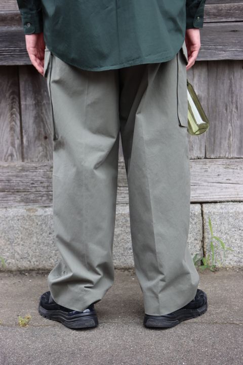 Graphpaper Broad L/S Oversized Regular Collar Shirt style.2022.7.24