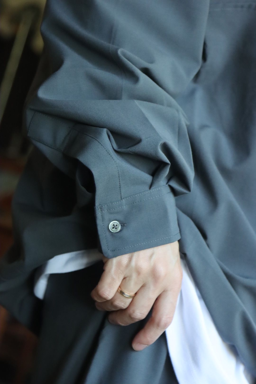 フレッシュサービス WOOLY CLOTH ANORAK SHIRT(FSC261-50082)GRAY★2月7日(土)発売