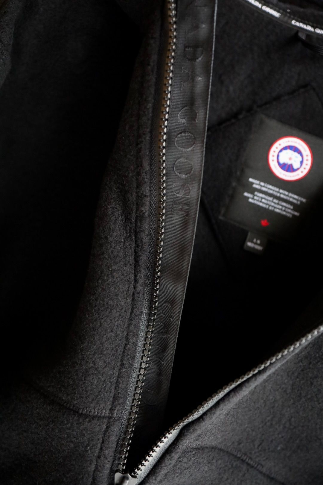 カナダグース メンズチリワックフリースボンバー ブラックレーベル Chilliwack Fleece Bomber Black Label(7220MB)Black☆新作発売！