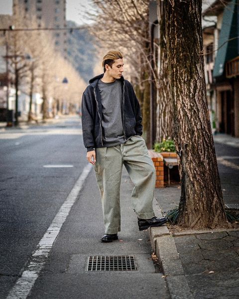 A.PRESSE Vintage Zip Sweat Hoodie(BLACK) 1月25日(土)新作発売！