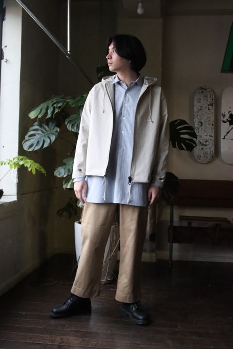 A.PRESSE US Navy Zip Hoodie(22SAP-01-02M) style.2022.2.12.