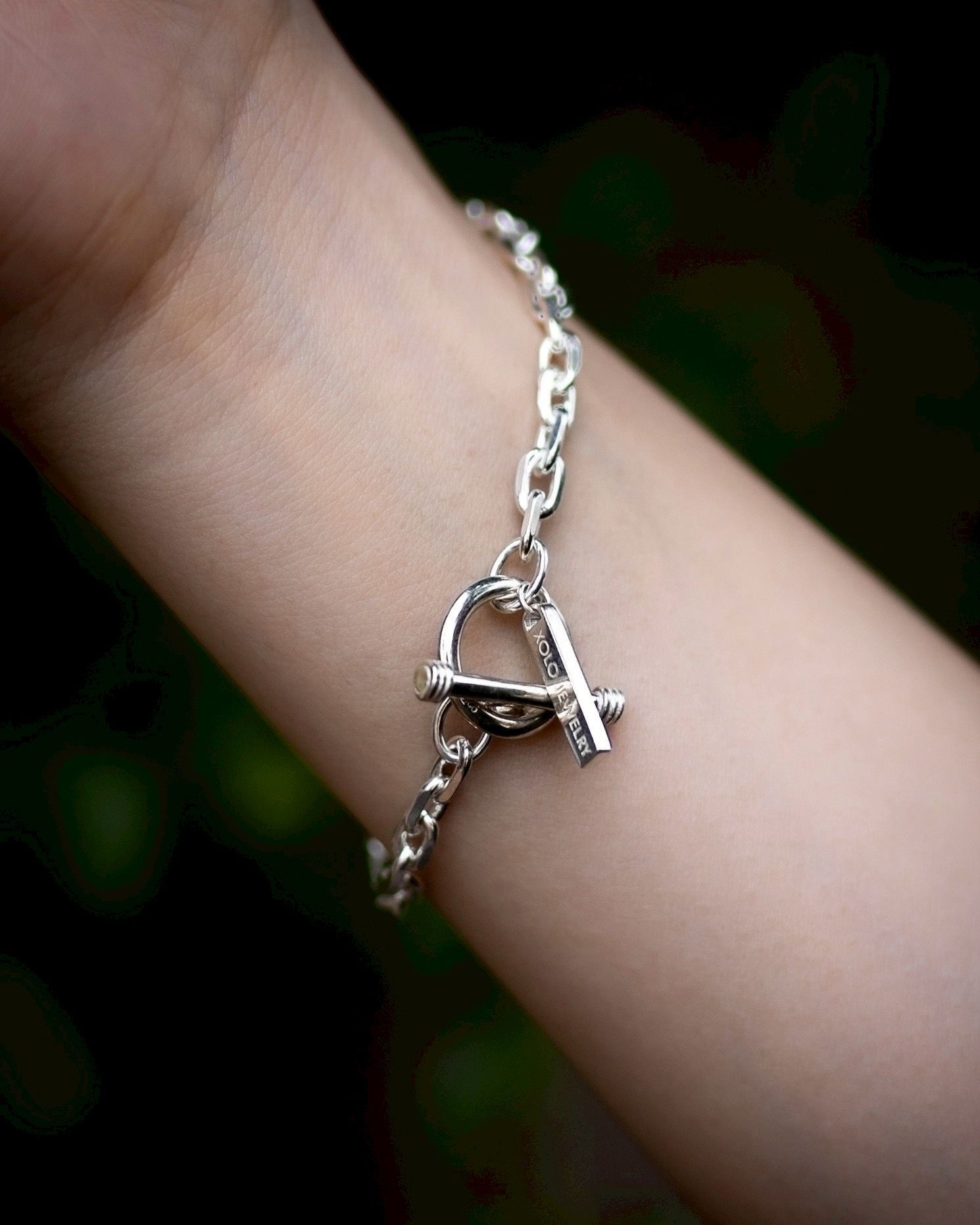 XOLOブレスレット XOLO - XOLO JEWELRY ブレスレット / Oval Cut Link Bracelet