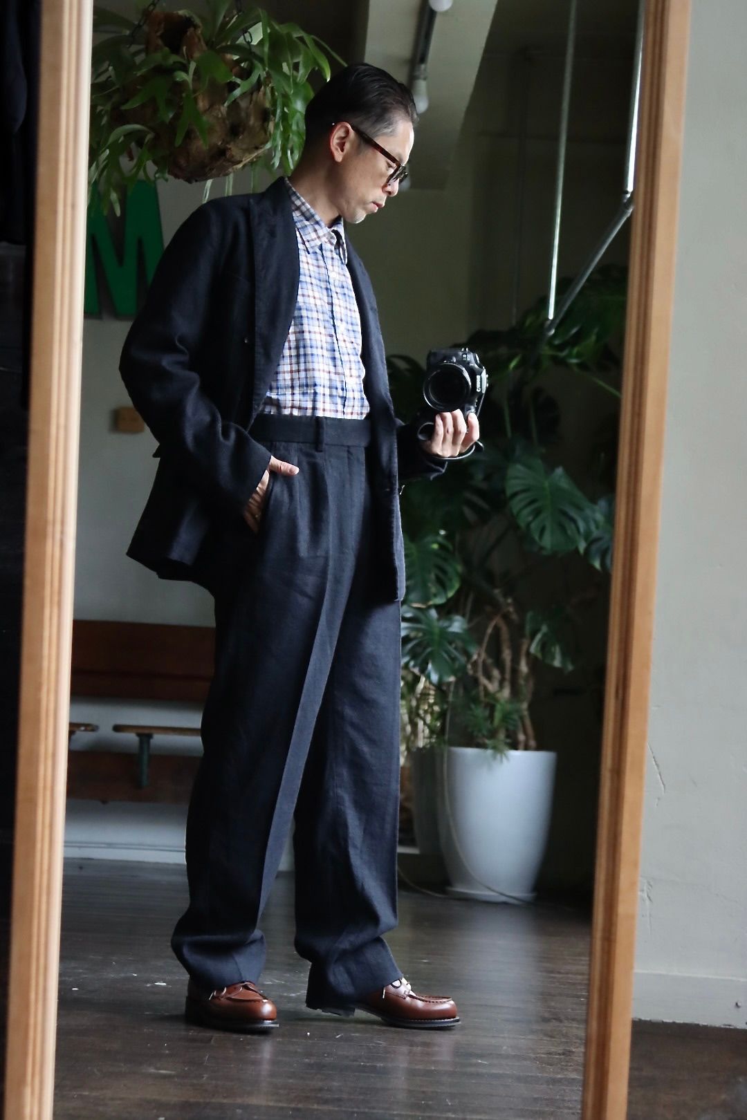 アプレッセ22FW Double Breasted Jacket(22AAP-01-06M)NAVY