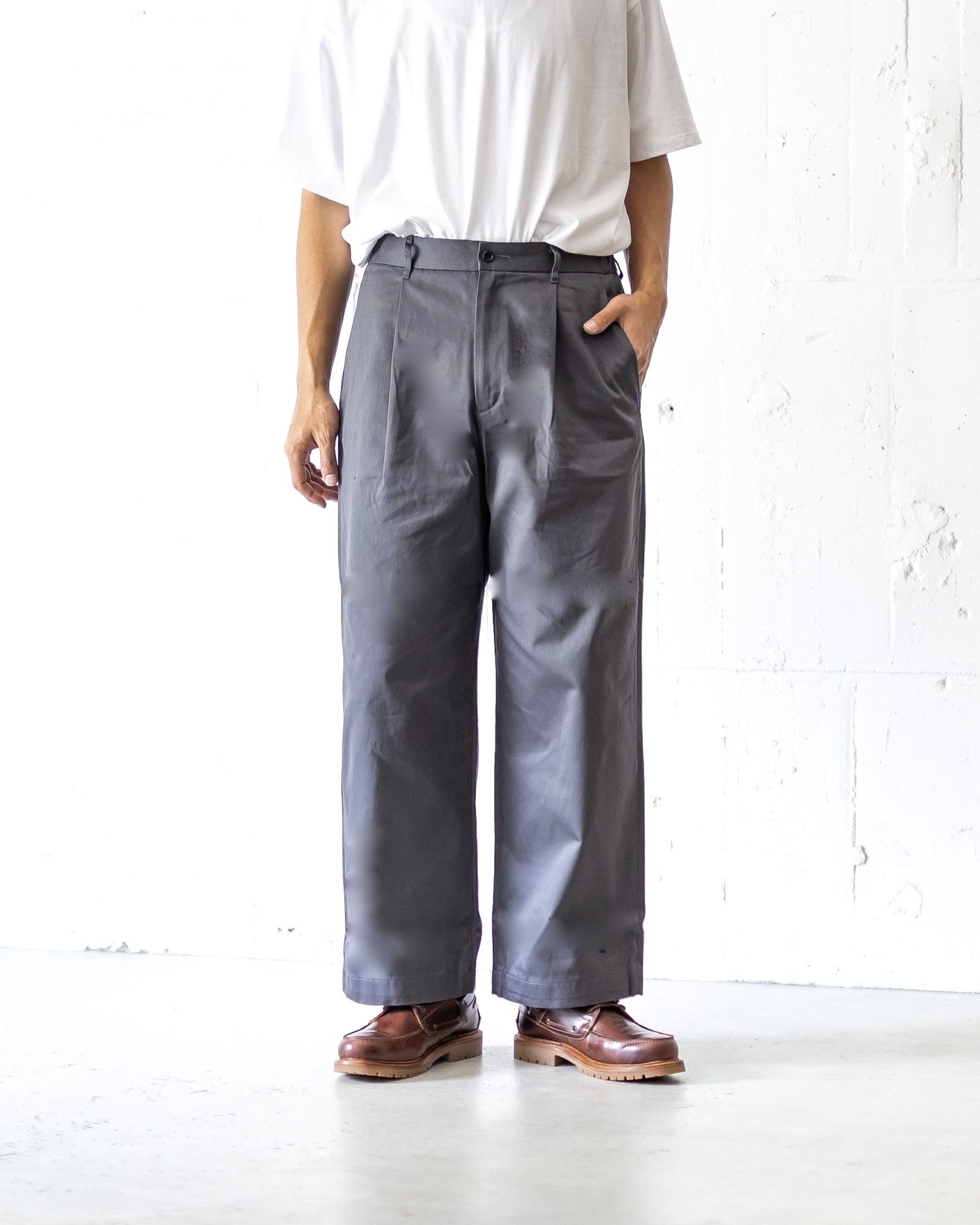 グラフペーパー サイズ2 チャコールグレー コットンカーゴパンツ D-VEC - 【ラスト1点】GORE-TEX INFINIUM 2L TROUSERS