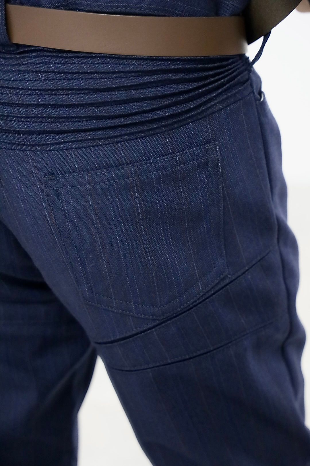 JUNYA WATANABE MAN 26SS ウールストライプジャケットセットアップスタイル