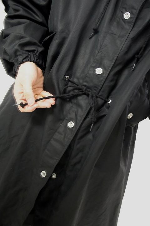 COMME des GARCONS HOMME 26SS 綿麻M-51モッズコートスタイル