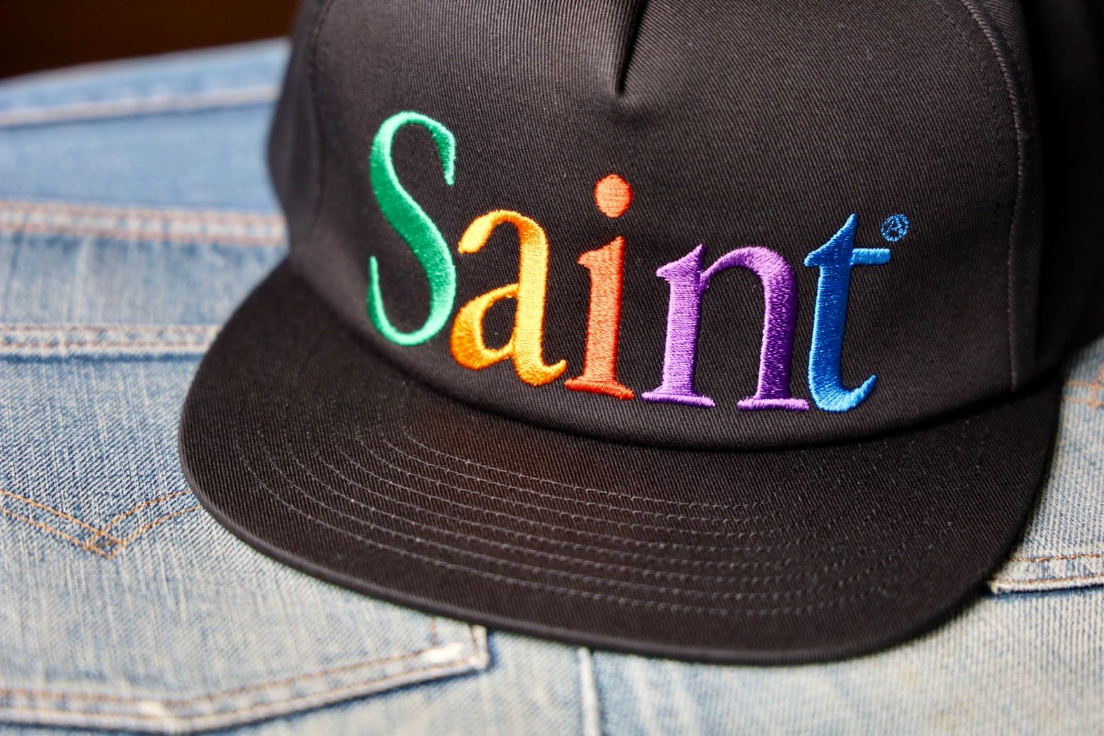 セントマイケル Tシャツ  SAINT CAP (SM-HR1-0000-087)BLACK★8月9日(土)発売！