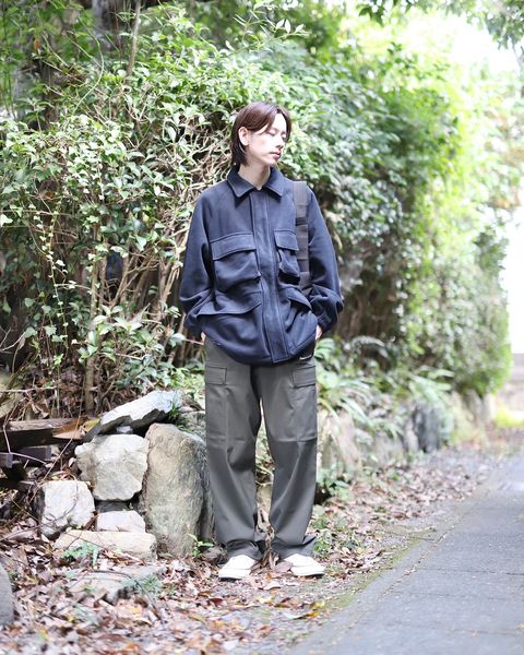 FreshService フレッシュサービス 23AW POLARTEC MICRO FLEECE TACTICAL SMOCKスタイル