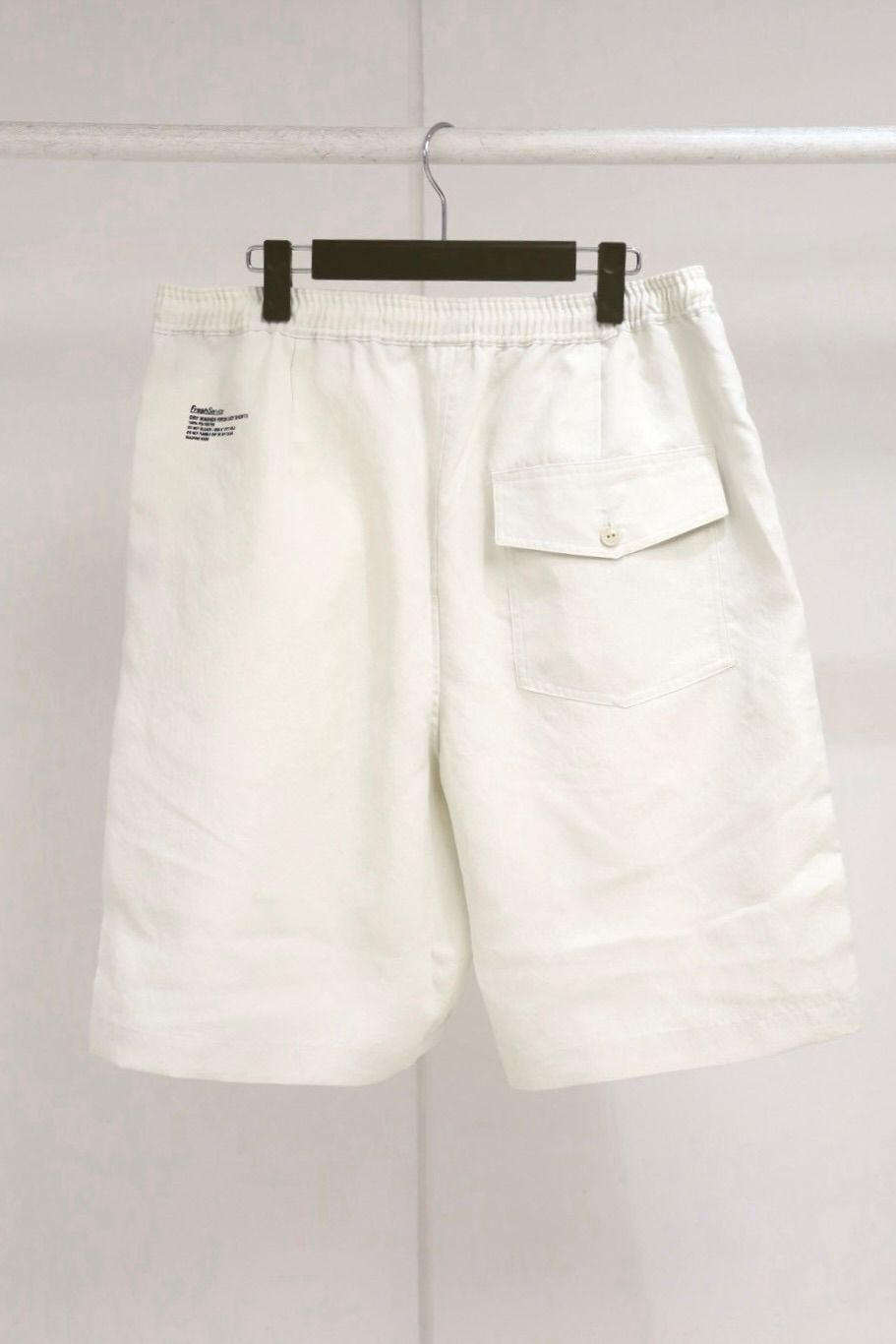 フレッシュサービス 26AW DRY WASHER POPLIN EASY SHORTS(FSC263-40065)IVORY☆8月1日(土)発売！
