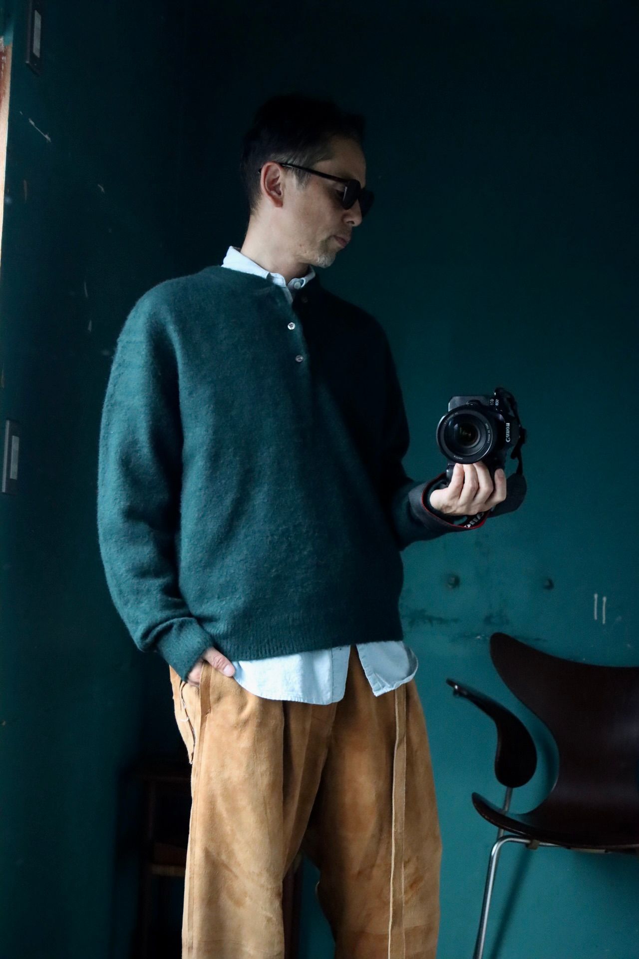 トップス A.PRESSE A.PRESSE - アプレッセ 2025 STYLE2 Cashmere Middle Gauge