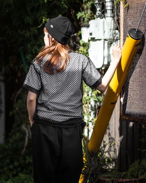 PLAY COMME des GARCONS 新作BLACKエンブレムメッシュTシャツ style.2025.12.6