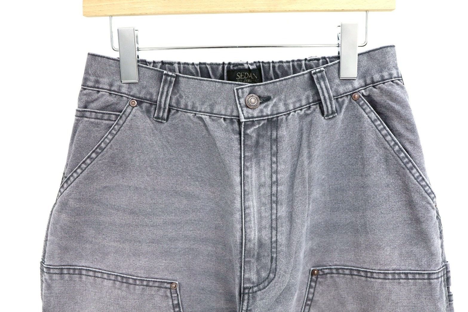 セダンオールパーパス 26SS Vintage Washed Double Knee Pants(SD26S-PT04)Grey☆3月7日(土)発売！