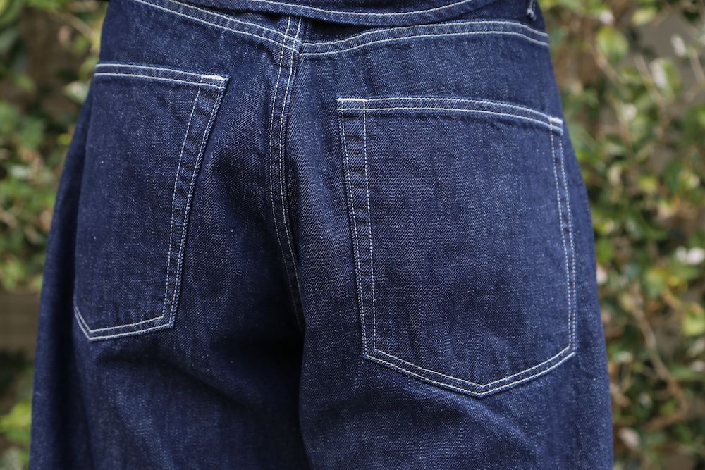 Graphpaper Denime Five Pocket Pants & Denime Regular Collar Shirt style 2020.12.14