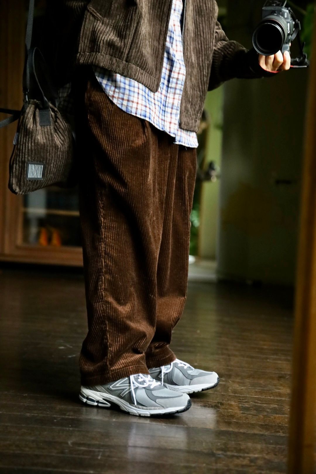S.F.C 24FW エスエフシーSFC WIDE TWO TUCK PANTS(SFCFW24P05)Brown☆10月19日(土)発売！