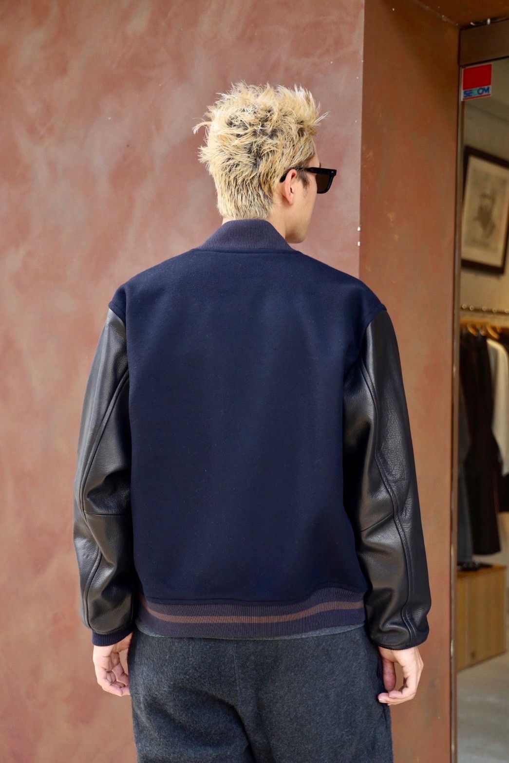 ブラームス 25FW Wool Melton Award Jacket(bROOTS25F1)Dark Navy☆新作発売！