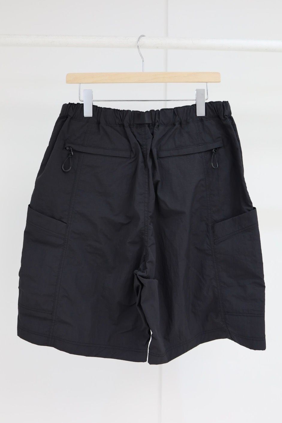 コムデギャルソンオム26SS ナイロンタッサーショーツ(HQ-P034-051)BLACK☆5月1日(金)発売！