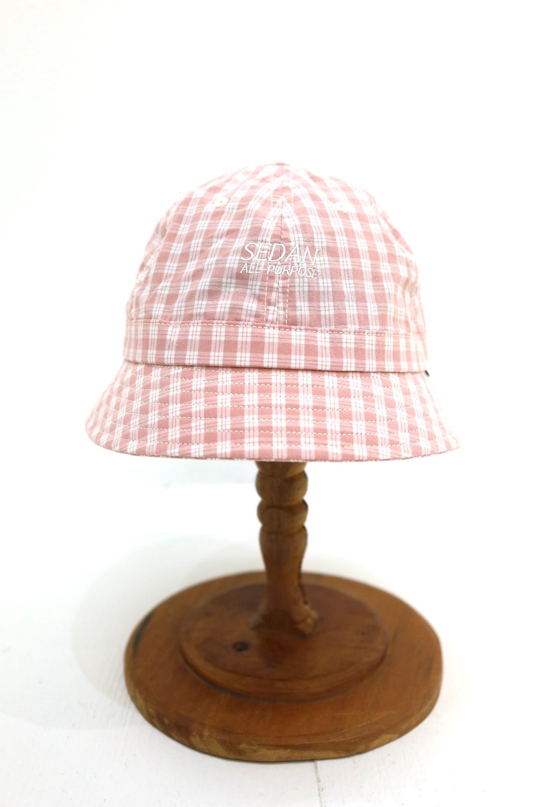 セダンオールパーパス 26SS Classic Plaid Bell Hat(SD26S-CP06)PINK☆4月18日(土)新作発売！