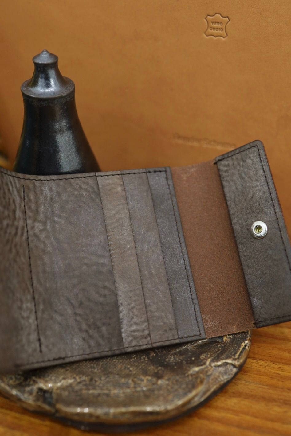 エンダースキーマ 財布 clasp wallet(li-rc-clw)choco☆1月10日(土)発売！