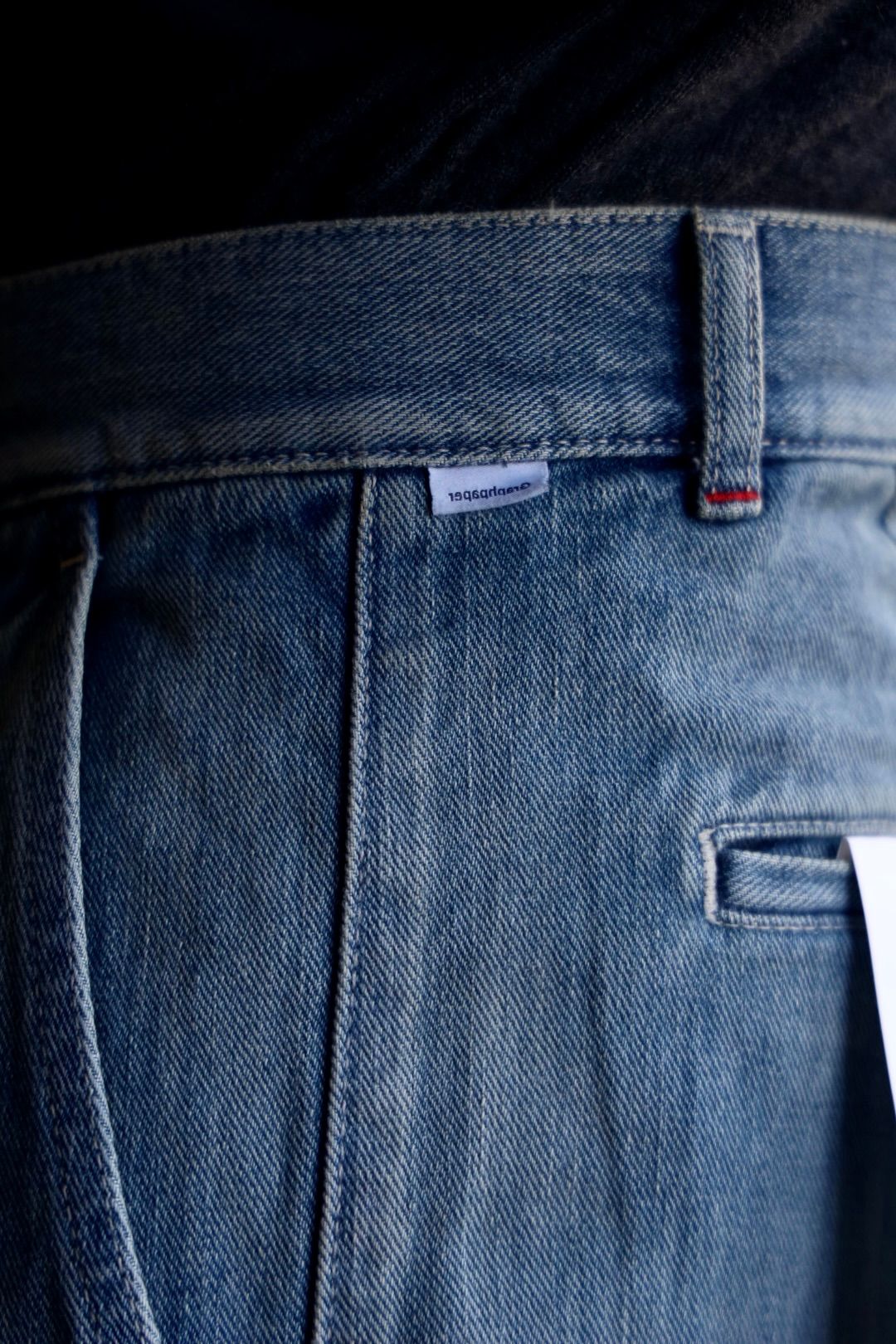 Graphpaper Selvage Denim Two Tuck Pants
