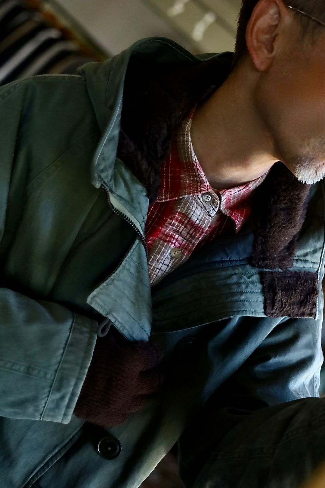 アプレッセ 2026 STYLE2 Vintage Silk Custom N-3B Flight Jacket(26AAP-01-35)SAGE☆10月3日(土)新作発売！