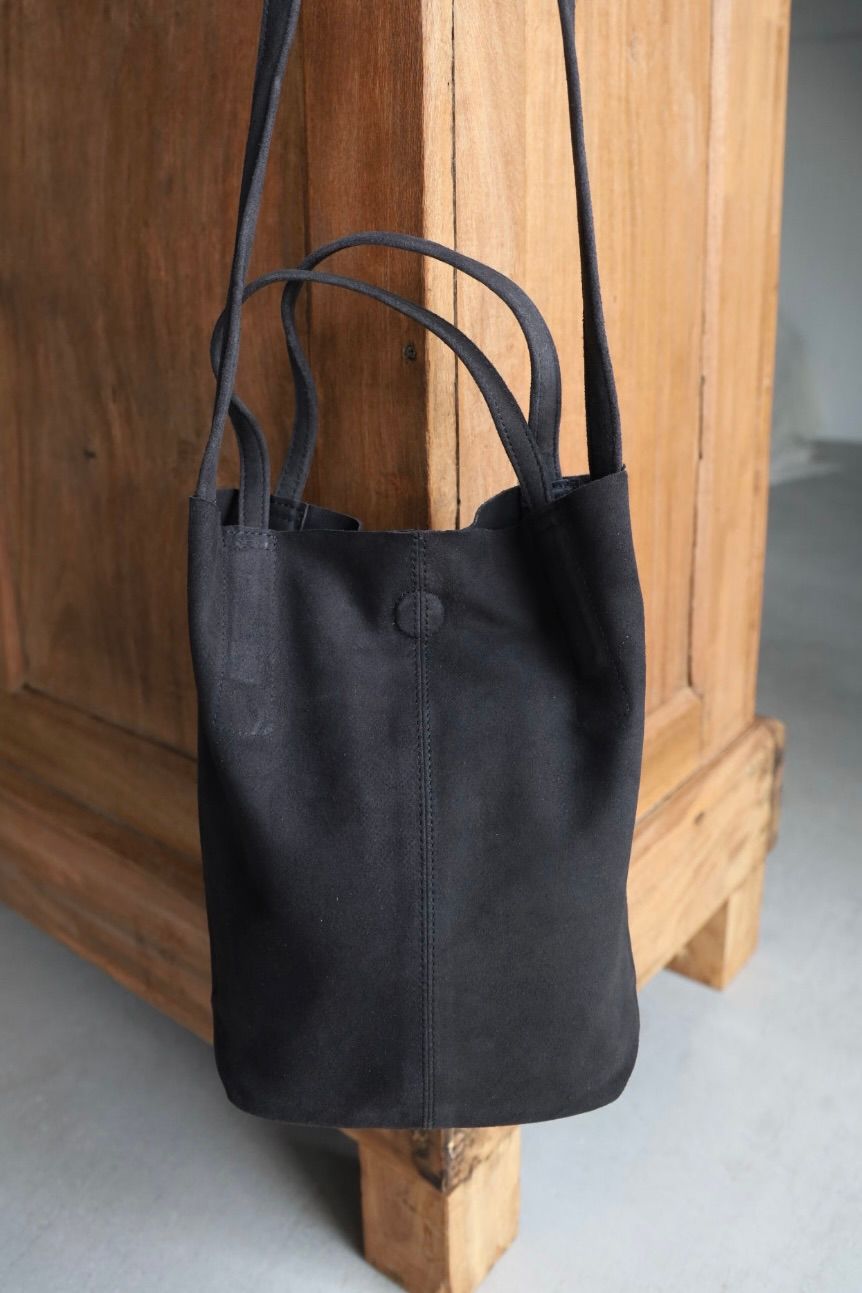Morphee / モルフェトートバッグ 2WAY SMALL TOTE(SHORT)SUEDE[CHARCOAL]☆新作発売！
