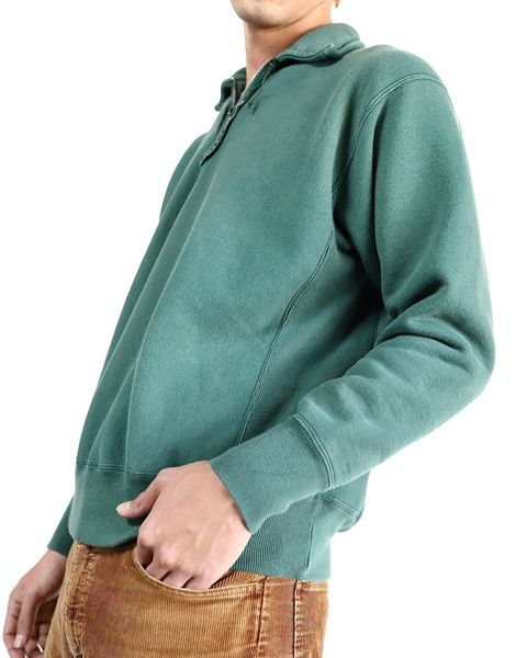 アプレッセ24SS Vintage Half Zip Sweat shirt スタイル 2024.1.20