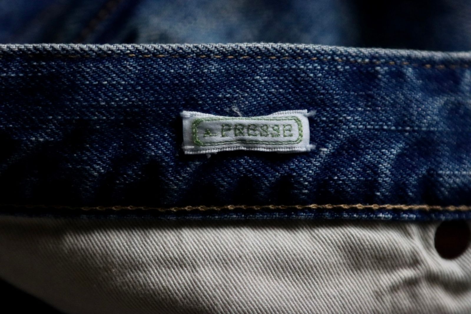 A.PRESSE - アプレッセ23SSデニム Washed Denim Pants E(23SAP