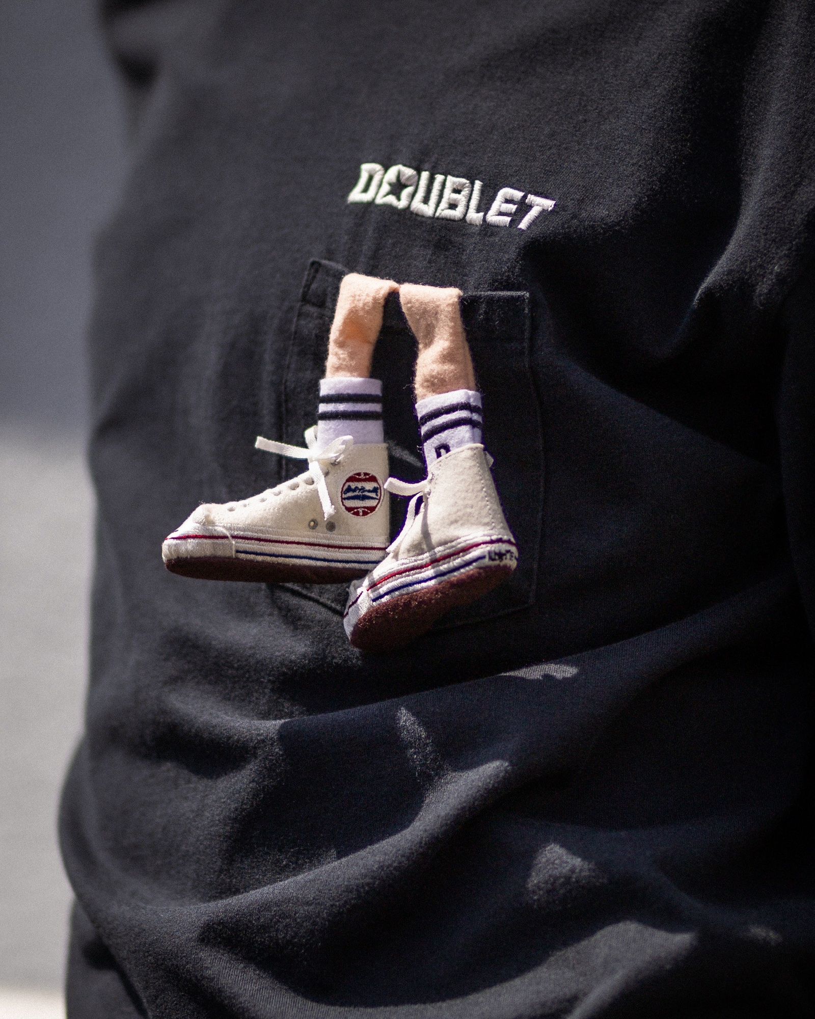DOUBLET "JACK PARCELL ALLSTAR" EMBROIDERY T-SHIRT ミックススタイル!