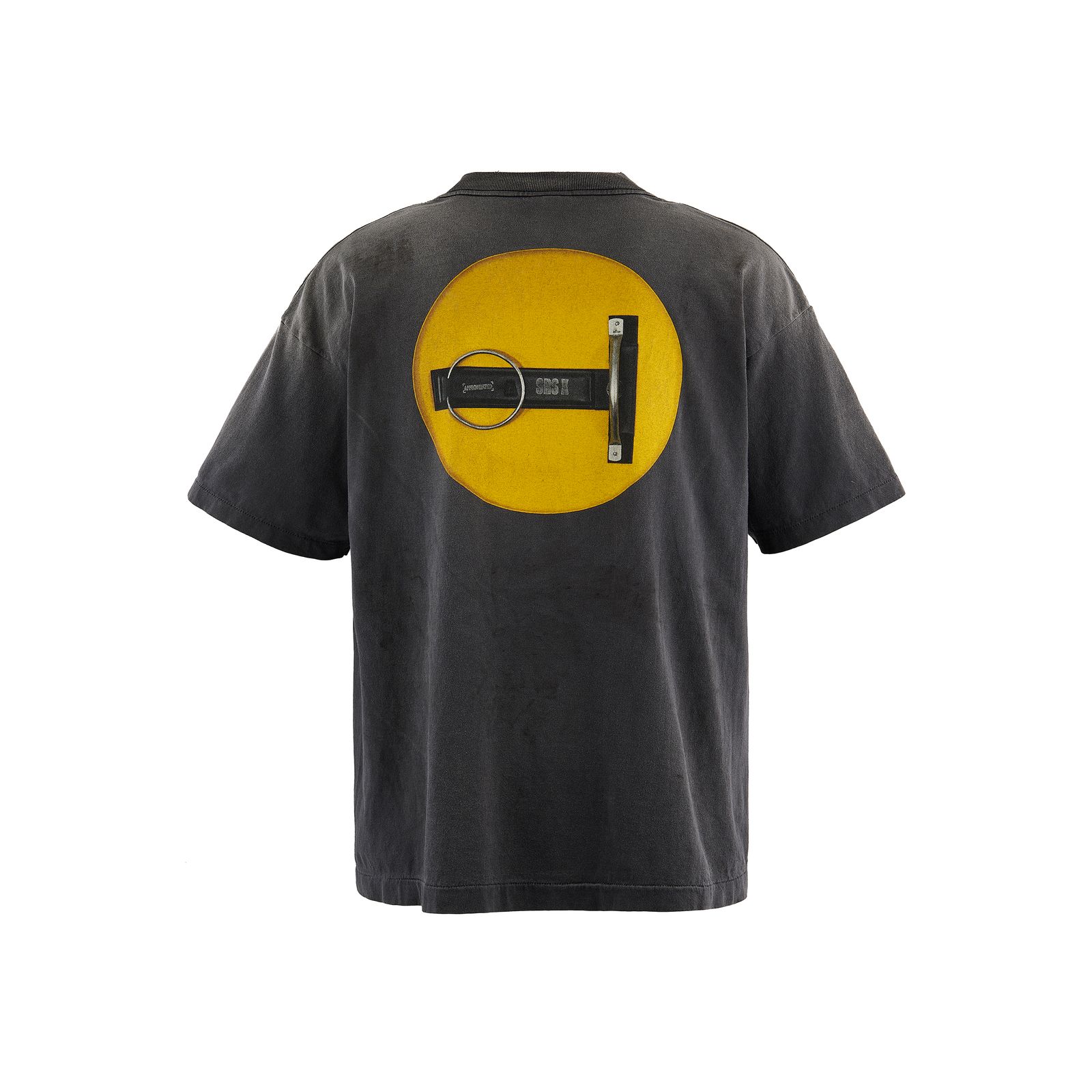 セントマイケル TシャツSMILE KLF_SS TEE(SM-HR1-0000-C01)BLACK
