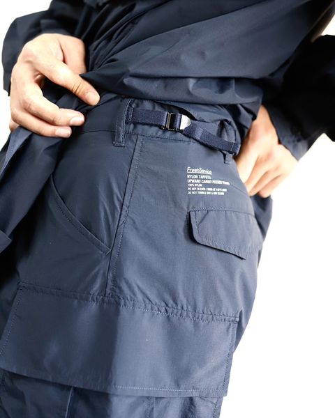 FreshService NYLON TAFFETA MULTI POCKET SHIRT,NYLON TAFFETA UPWARD CARGO POCKET PANTS style 2024.3.1