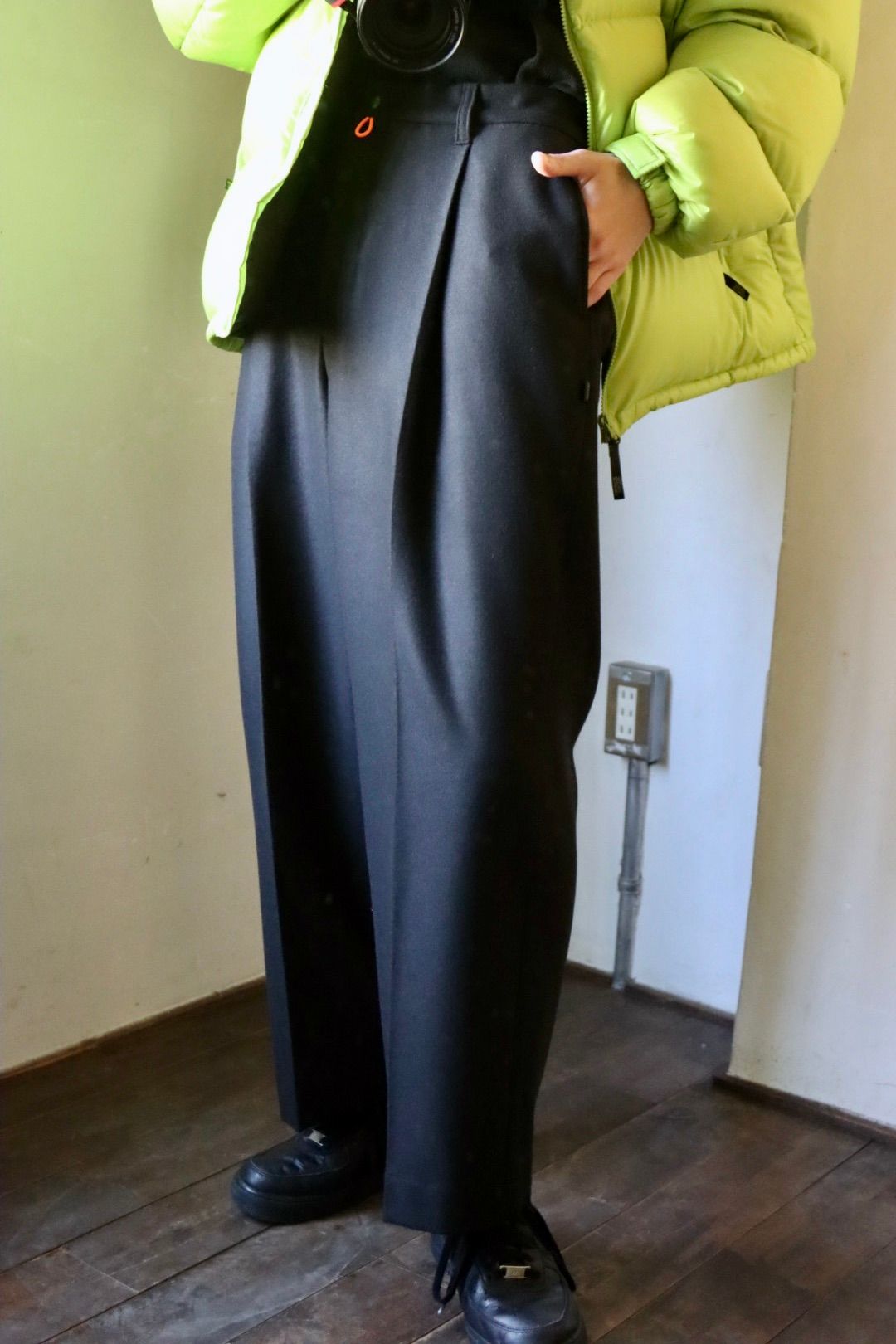 SEDAN ALL-PURPOSE セダンオールパーパス FW23 Micro Ripstop Down Jacketスタイル