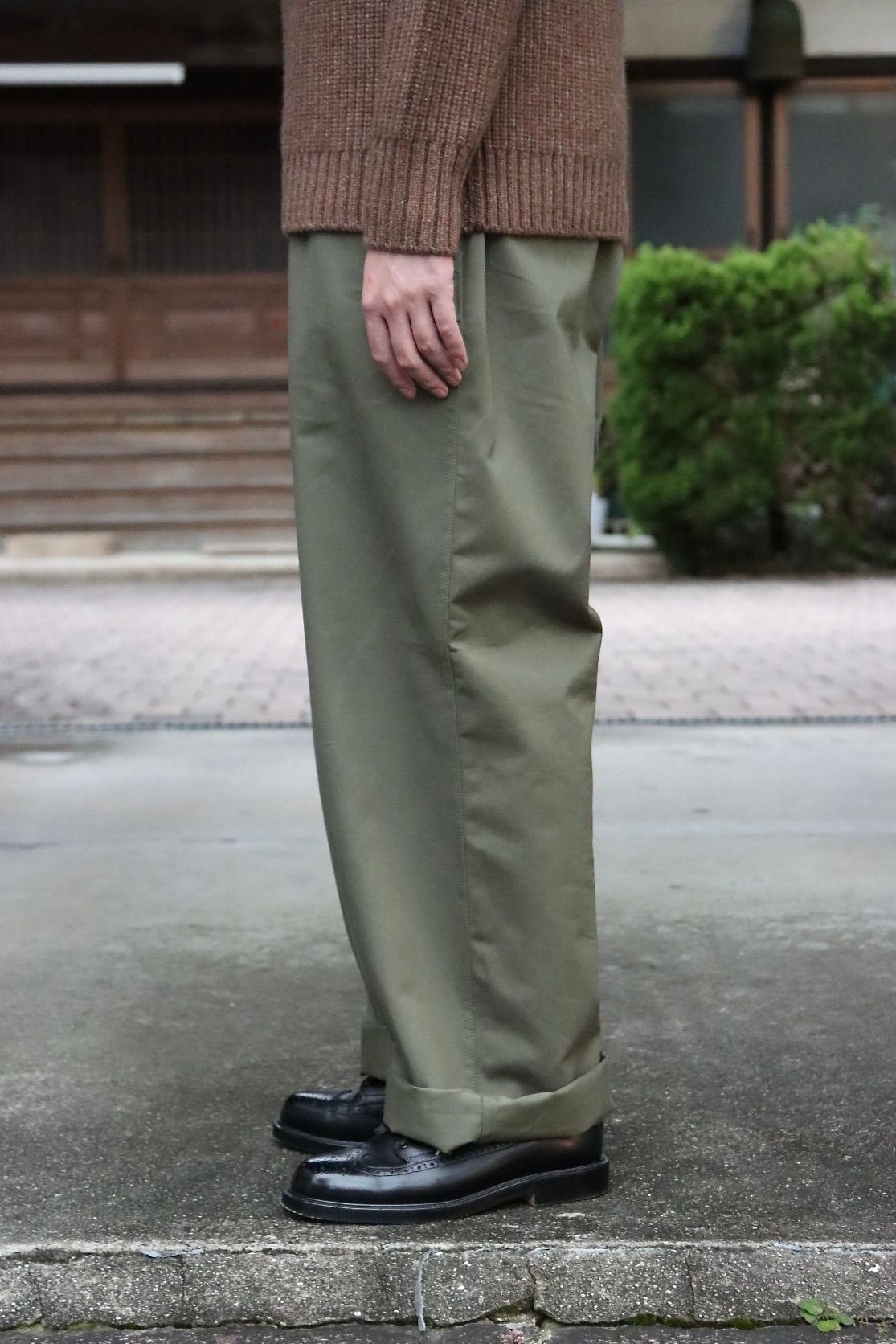 A.PRESSE  Fisherman Pullover Sweater(21AAP-03-01M)BROWN style