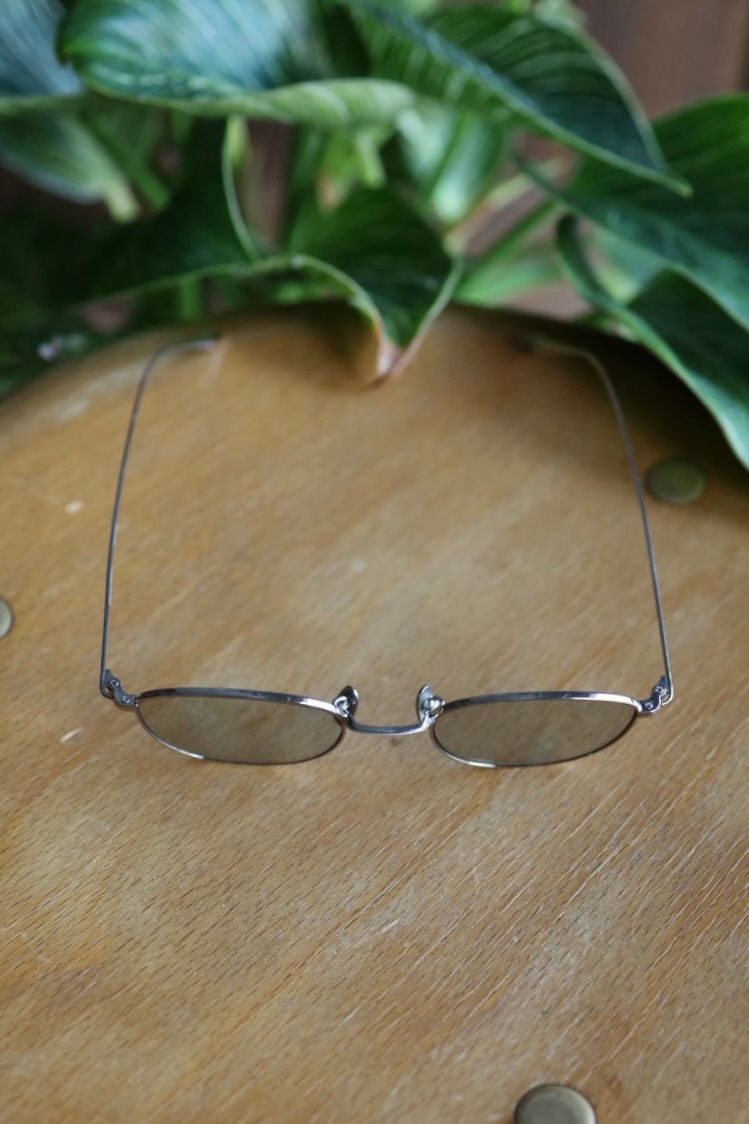 ノチノオプティカル KOUGETSU NOCHINO-N13 #2 PLUTINUM SILVER × GREY GREEN to D.GREY (調光モデル)☆11月22日(土)発売！