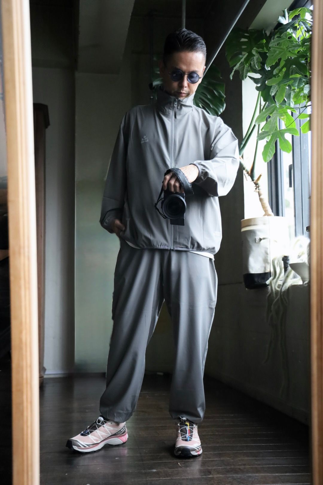ReFresh!Service. “UTILITY PACKABLE SUIT”(GRAY)スタイル