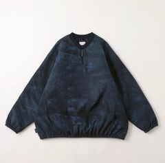 S.F.C 25FW エスエフシー BASEBALL HALF ZIP JACKET (SFCFW25J03)Navy Tree Camo☆10月25日(土)発売！