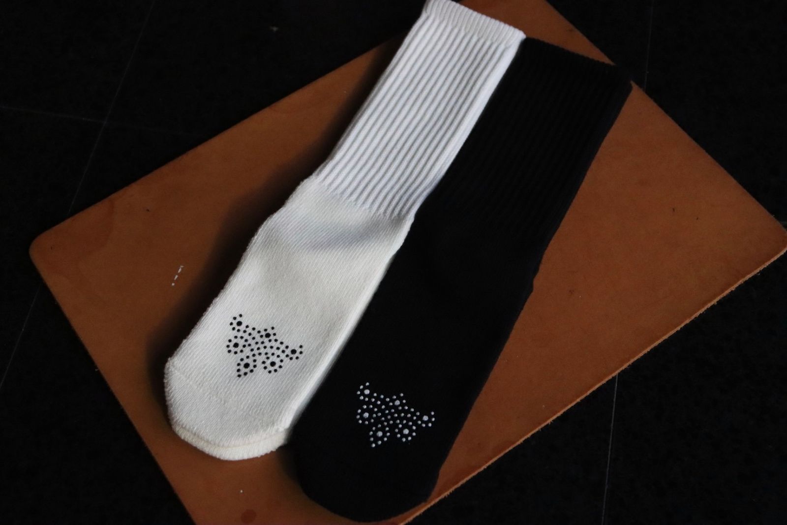 エンダースキーマ ソックス medallion socks(ur-rc-soc)white